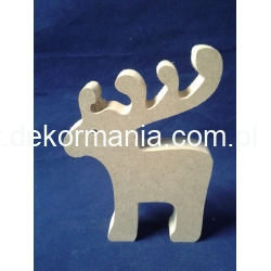 Renifer   MDF #16mm ,    12x8,5cm